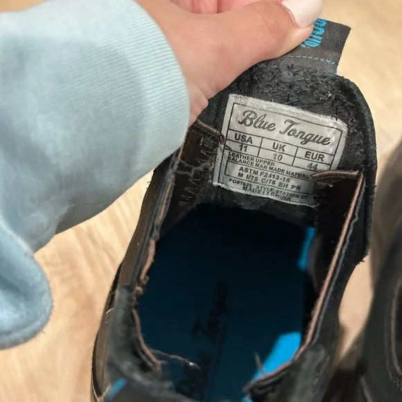 Blue Tongue Mens 6" Station Slip-on Boots size 11 - Picture 5 of 6